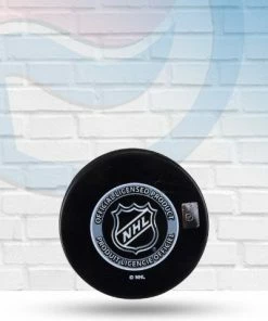 InGlassCo 1990 NHL Draft Unsigned Draft Logo Hockey Puck