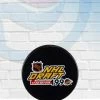 InGlassCo 1990 NHL Draft Unsigned Draft Logo Hockey Puck