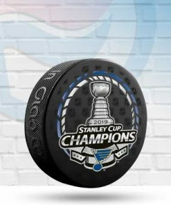Fan Cave Sports Collectibles 2019 Stanley Cup Champions St Louis Blues Unsigned Logo Hockey Puck