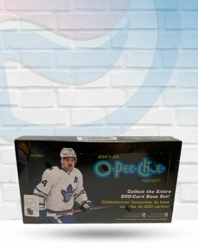 2021-22 Upper Deck O-Pee-Chee Hockey Hobby Box 1 2021-22 Upper Deck O-Pee-Chee Hockey Hobby Box