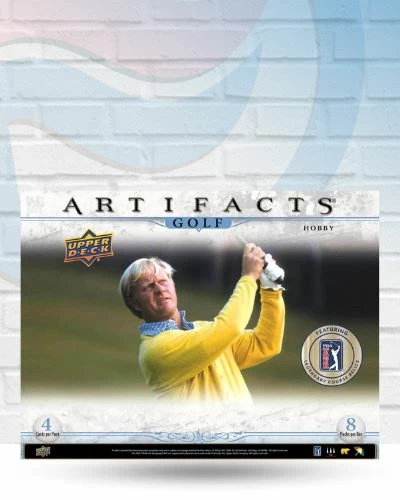 2021 Upper Deck Artifacts Golf Hobby Box 1 2021 Upper Deck Artifacts Golf Hobby Box