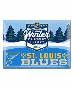 WinCraft 2022 Winter Classic St Louis Blues Magnet 2.5"x 3.5" Accessories