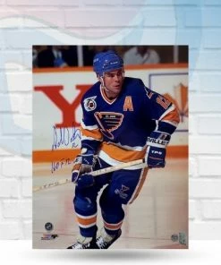 Fan Cave Sports Autographed Memorabilia Adam Oates St Louis Blues Autographed 16x20 Photo W/ "HOF 12" Inscription - COA