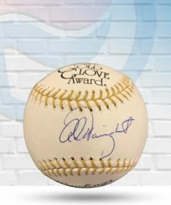 Fan Cave Sports Adam Wainwright St Louis Cardinals Autographed Gold Glove Baseball - PSA COA Autographed Memorabilia