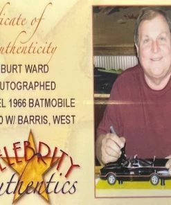 Fan Cave Sports Adam West Burt Ward & George Barris Autographed 1966 Mattel Batmobile #42/100 Autographed Memorabilia 10 Fan Cave Sports Adam West Burt Ward & George Barris Autographed 1966 Mattel Batmobile #42/100 Autographed Memorabilia