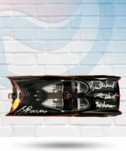 Fan Cave Sports Adam West Burt Ward & George Barris Autographed 1966 Mattel Batmobile #42/100 Autographed Memorabilia
