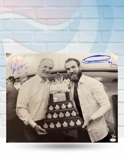 Fan Cave Sports Autographed Memorabilia Al MacInnis Ryan O'Reilly St Louis Blues Dual Autographed Conn Smythe 16x20 #/15 Photo - JSA 1 Fan Cave Sports Autographed Memorabilia Al MacInnis Ryan O'Reilly St Louis Blues Dual Autographed Conn Smythe 16x20 #/15 Photo - JSA