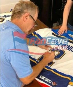 Fan Cave Sports Al MacInnis St Louis Blues Autographed CCM Away Jersey With Inscription - JSA