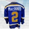 Fan Cave Sports Al MacInnis St Louis Blues Autographed CCM Home Jersey With Inscription- JSA