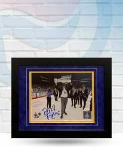 Fan Cave Sports Al MacInnis St Louis Blues Autographed Framed 8x10 - JSA Autographed Memorabilia