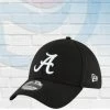 New Era Hats Alabama Crimson Black 39THIRTY Flex Hat