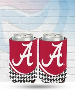 WinCraft Alabama Crimson Tide Houndstooth Bottom Can Koozie