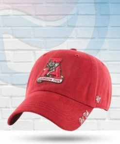 '47 Brand Hats Alabama Crimson Tide Razor Red Miata Women's Clean Up Adjustable Hat