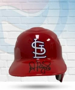 Fan Cave Sports Albert Pujols St Louis Cardinals Autographed Replica Rawlings Batting Helmet - PSA COA