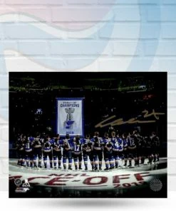 Fan Cave Sports Alex Pietrangelo St Louis Blues Autographed 2019 Banner Raising Back 8x10 Photo - COA Autographed Memorabilia