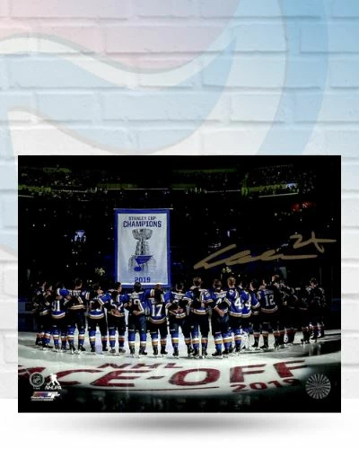 Fan Cave Sports Alex Pietrangelo St Louis Blues Autographed 2019 Banner Raising Back 8x10 Photo - COA Autographed Memorabilia 1 Fan Cave Sports Alex Pietrangelo St Louis Blues Autographed 2019 Banner Raising Back 8x10 Photo - COA Autographed Memorabilia