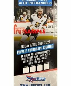 Fan Cave Sports Alex Pietrangelo St Louis Blues Autographed 2019 Banner Raising Back 8x10 Photo - COA Autographed Memorabilia 5 Fan Cave Sports Alex Pietrangelo St Louis Blues Autographed 2019 Banner Raising Back 8x10 Photo - COA Autographed Memorabilia