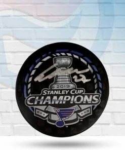 Fan Cave Sports Autographed Memorabilia Alex Pietrangelo St Louis Blues Autographed 2019 Stanley Cup Champions Logo Puck - JSA