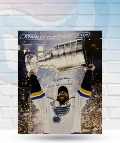 Fan Cave Sports Autographed Memorabilia Alex Pietrangelo St Louis Blues Autographed 2019 Stanley Cup Champs 20x24 Gallery Wrapped Canvas With Inscription - JSA