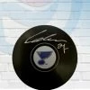 Fan Cave Sports Alex Pietrangelo St Louis Blues Autographed Logo Puck - JSA Autographed Memorabilia