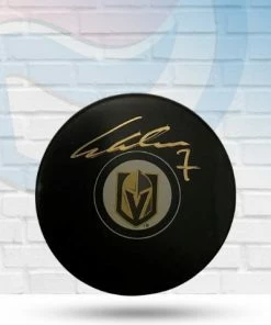 Fan Cave Sports Alex Pietrangelo Vegas Golden Knights Autographed Logo Puck - JSA