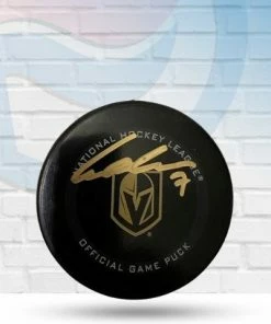 Fan Cave Sports Autographed Memorabilia Alex Pietrangelo Vegas Golden Knights Autographed Official Game Puck - JSA