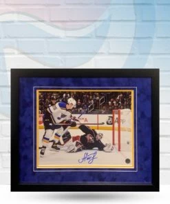 Fan Cave Sports Alexei Toropchenko St Louis Blues Autographed Framed 11x14 Photo - COA