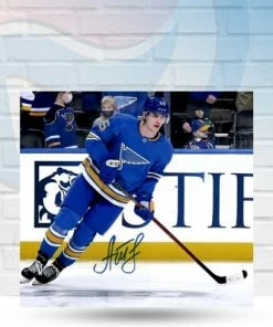 Fan Cave Sports Autographed Memorabilia Alexei Toropchenko St Louis Blues Autographed Photo 8x10