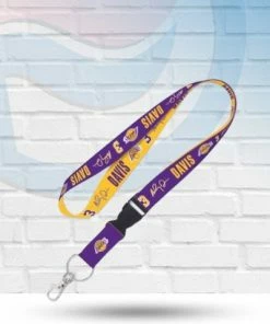 WinCraft Anthony Davis Los Angeles Lakers Lanyard With Detachable Buckle