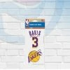 WinCraft Anthony Davis Los Angeles Lakers Set Of Two Perfect Cut Decals 4" X 4"