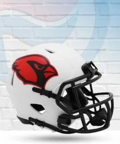 Score Here Arizona Cardinals Lunar Eclipse Speed Riddell Mini Football Helmet