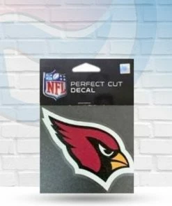 Michigan Clearance Arizona Cardinals Perfect Cut Decal 4" X 4"