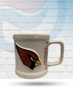 Michigan Arizona Cardinals Sculpted Coffee Mug Clearance