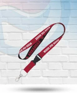 WinCraft Arkansas Razorbacks Lanyard With Detachable Buckle Lanyards