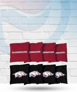Victory Tailgate Arkansas Razorbacks Regulation Cornhole Bag Set
