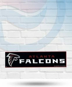 Michigan Clearance Atlanta Falcons Bumper Sticker Decal 3"x12"