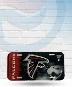 Michigan Atlanta Falcons Plastic License Plate Cover