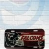 Michigan Atlanta Falcons Plastic License Plate Cover