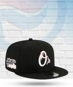 New Era Baltimore Orioles 1983 World Series Team Drip 9FIFTY Snapback Hat Hats