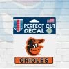 Michigan Baltimore Orioles Perfect Cut Decal 4" X 5"