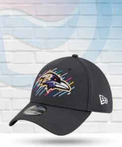 New Era Baltimore Ravens 2021 Crucial Catch 39THIRTY Flex Hat