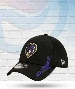 New Era Baltimore Ravens 2021 Sideline Home 39THIRTY Flex Hat