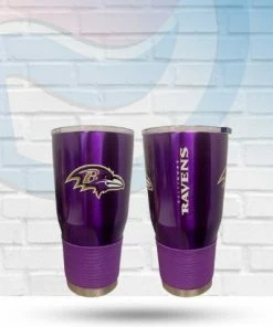 Logo Brands Drinkware Baltimore Ravens 30oz Game Day Tumbler