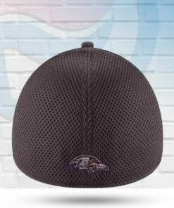 New Era Baltimore Ravens Grayed Out Neo 39THIRTY Flex Hat
