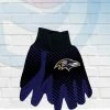 WinCraft Baltimore Ravens Two Tone Striped Utility Gloves Accessories