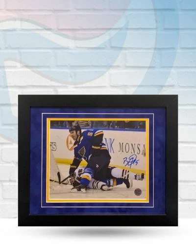 Fan Cave Sports Autographed Memorabilia Barret Jackman St Louis Blues Autographed Framed 8x10 - COA 1 Fan Cave Sports Autographed Memorabilia Barret Jackman St Louis Blues Autographed Framed 8x10 - COA