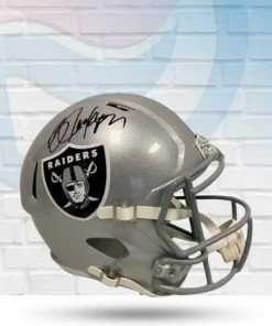 Fan Cave Sports Bo Jackson Las Vegas Raiders Autographed Full Size Speed Rep Helmet - Beckett