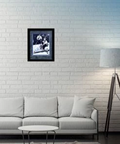 Fan Cave Sports Bob Plager St Louis Blues Autographed Framed 8x10 - COA