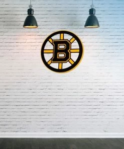 FanFave Boston Bruins 3D Foam Wall Sign