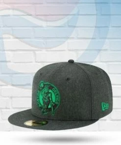 New Era Boston Celtics Heather Bold 59FIFTY Fitted Hat Hats